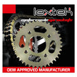 Lextek Rear Sprocket 428-46T 4 Bolt Fixing
