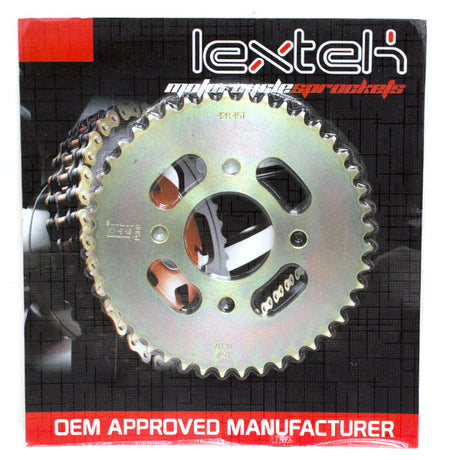 Lextek Rear Sprocket 428-45T 4 Bolt Fixing