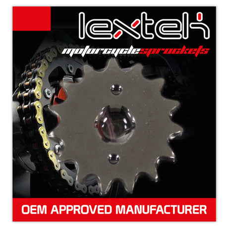 Lextek Front Sprocket 428-14T for YBR125