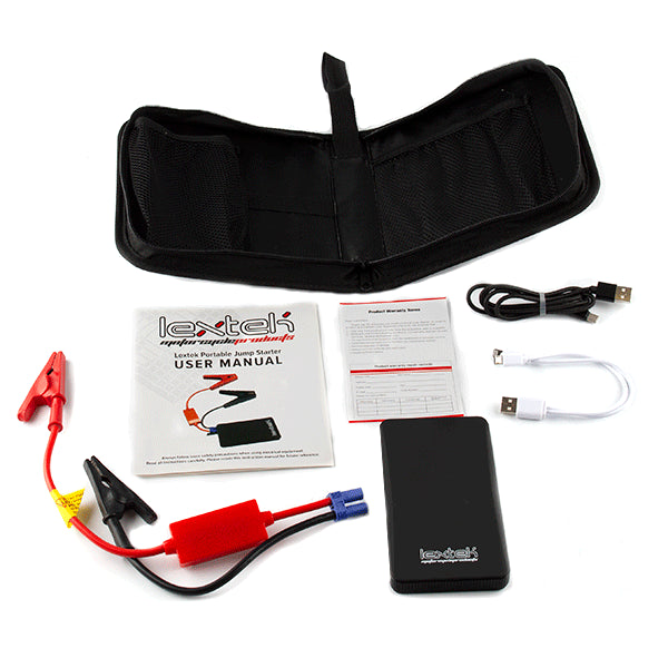 Lextek Portable Jump Starter 6000mAh