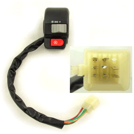 Right Handlebar Switch for YB50QT-6, YB50QT-3, HT50QT-6, HT50QT-16, LH50QT-9