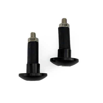 Black Handlebar Bar Plug Ends For 13.5mm - 14mm ID Bore Cnc Aluminium