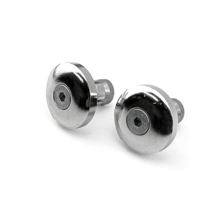 Bar Ends 14mm Silver