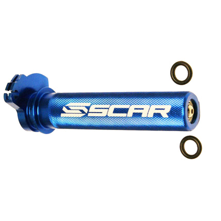 Aluminium Throttle Tube With Bearing Blue 18-26 Yamaha YZ 65 Cnc Billet Scar TT102
