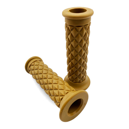 Grip Set Classic Cafe Racer Retro, Khaki