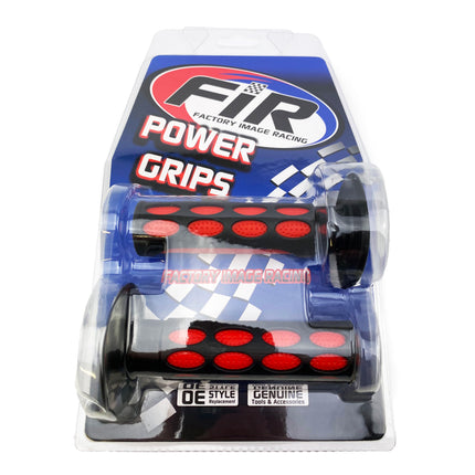 Grip Dual Flash Black/red, 22/25mm