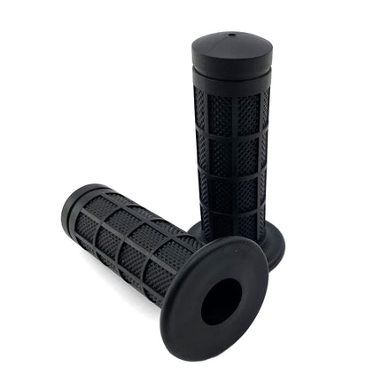 Mini Grips XR/CRF/PW50 19/22mm Black, Diamond With Full Waffle