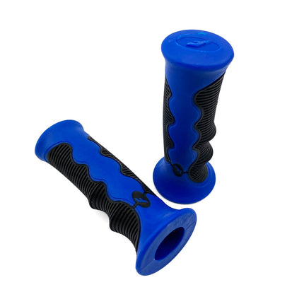Grip Set Black/blue 22/25mm