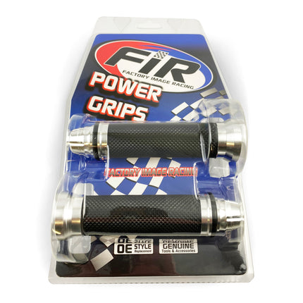 Grip Set Rubber with CNC Aluminum Ends