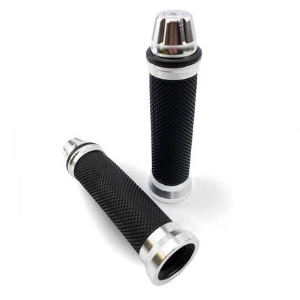 Grip Set Rubber with CNC Aluminum Ends
