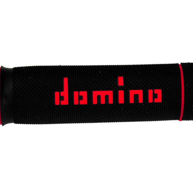 GRIPS DOMINO X BLACK/RED, A02041C4240A7-1 Dual Compound, Domino Dually