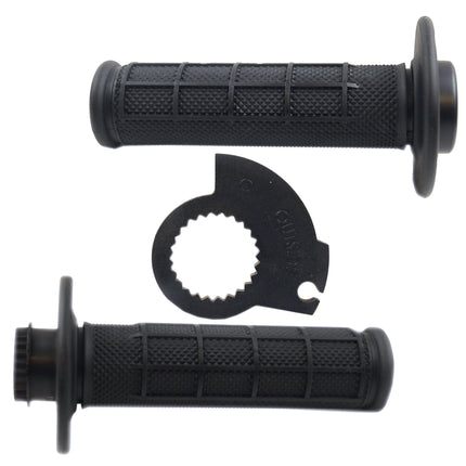 Lock On Grip Set KX RM YZ, Half Waffle Soft Black, Odi Style, FIR