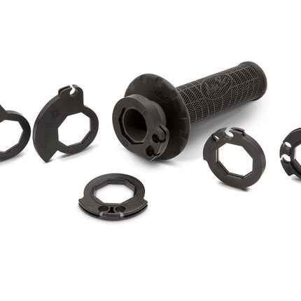 Dirt Control V2 Lock On Grips Black Motion Pro 01-2818