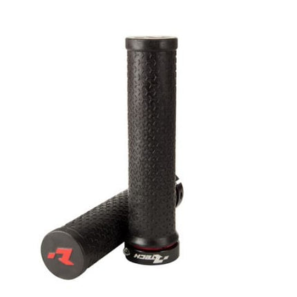 Bike Bicycle Lock On Grips - Black - Rtech B-MPRBIKENR20