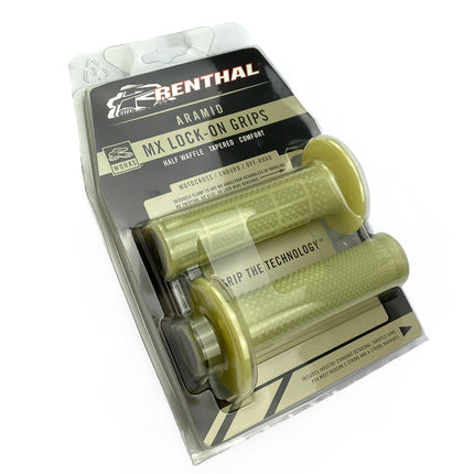 Lock On Grips Renthal Tapared/half Waffle, Aramid G240