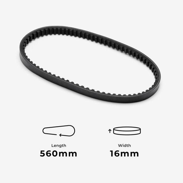 Drive belt HTD-560-8m-16