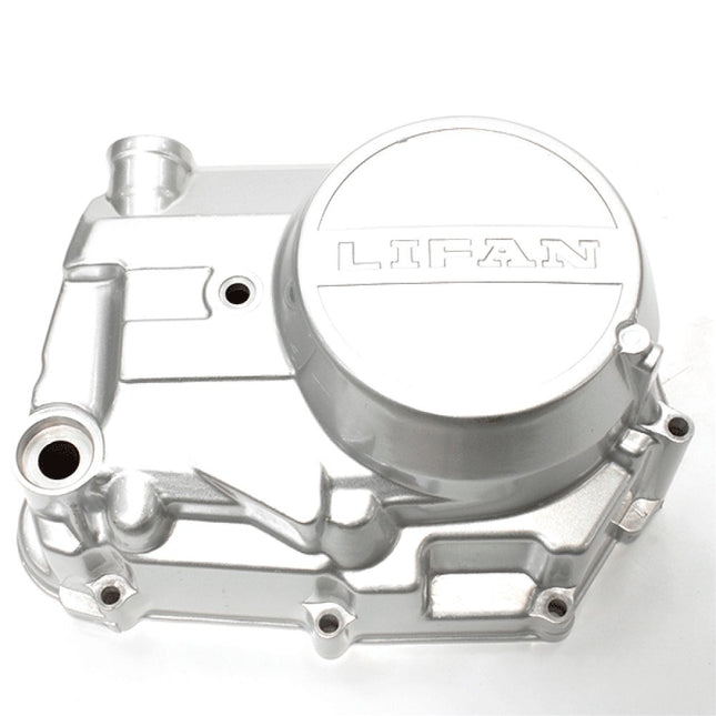 100cc Motorcycle Right Silver Engine Casing 1P50FMG with Lifan Logo for HT100-8