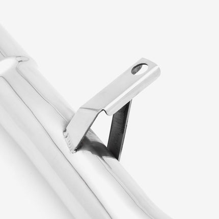 Lextek Stainless Steel Link Pipe for Suzuki GSF650/GSF1250 (07-16) GSX650F (07-16) Wate
