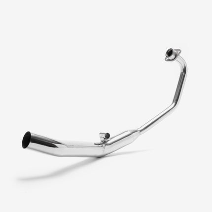 Lextek Matt Stainless Steel GP1 240mm Exhaust System for Honda CBR 125 R (04-10)