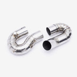 Lextek Stainless Steel De-Cat Link Pipe for Honda CBR1000 RR (08-13)