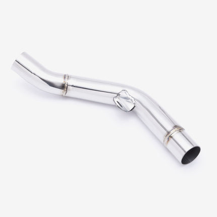 Lextek Stainless Steel Polished Link Pipe for Kawasaki Z800 (13-16)