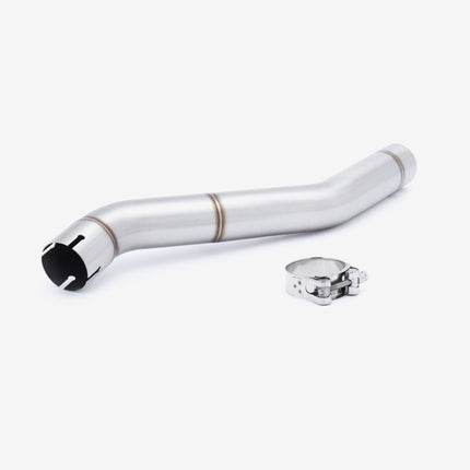 Lextek Polished Stainless Steel SP4 300mm Exhaust with Link Pipe for Honda CBR600 F (87-90)
