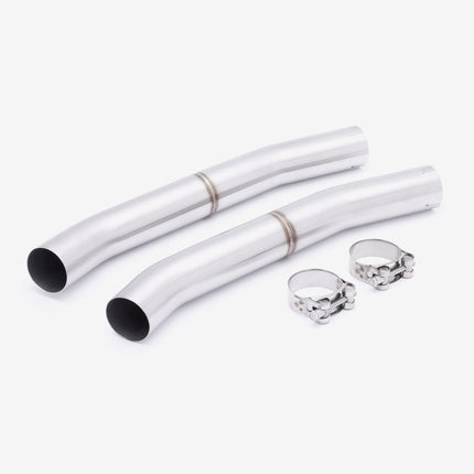 Lextek Carbon Fibre OP8C Matt Exhaust 350mm with Link Pipes for Suzuki GSX 1300 R Hayabusa (08-17)