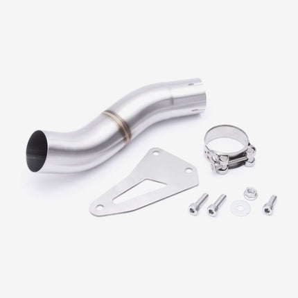 Lextek Matt Stainless Steel CP1 150mm Exhaust with Low Level Link Pipe
