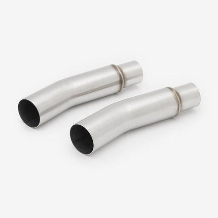 Lextek Carbon Fibre XP8C 210mm Exhaust with Link Pipes for Ducati Monster 620 (01-06)