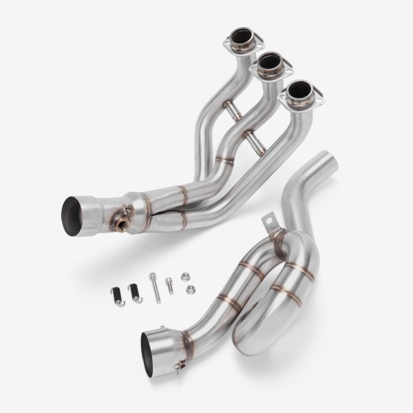 Lextek Stainless Steel Downpipe for Yamaha MT-09 Tracer (13-18)