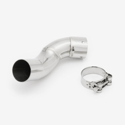 Lextek Carbon Fibre SP9C 300mm Exhaust with Link Pipe for Kawasaki Z900 (17-19)