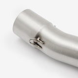 Lextek Stainless Steel Link Pipe for BMW F800 R (08-19)