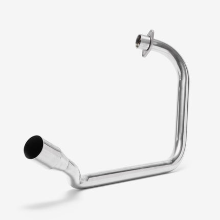 Lextek Smoked Stainless Steel OP15 200mm Exhaust System for Honda CB125F/GLR125 (15-19)