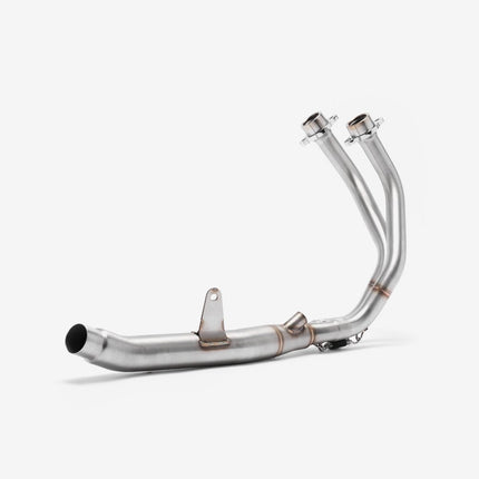 Lextek Smoked Stainless Steel OP15 200mm Exhaust System for Honda CB500X (16-18)