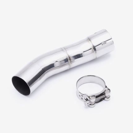Lextek Matt Stainless Steel VP1 300mm Exhaust System for Triumph Street Triple 675 (13-17)