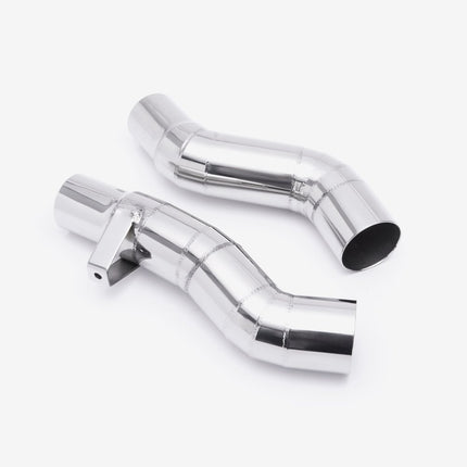 Lextek Stainless Steel Link Pipes for Kawasaki Z1000 SX (with luggage) (10-19)