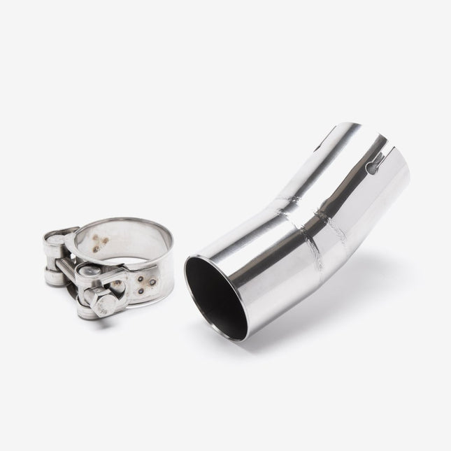 Lextek Matt Stainless Steel OP1 350mm Exhaust with Link Pipe for Honda CB1000R (18-24)
