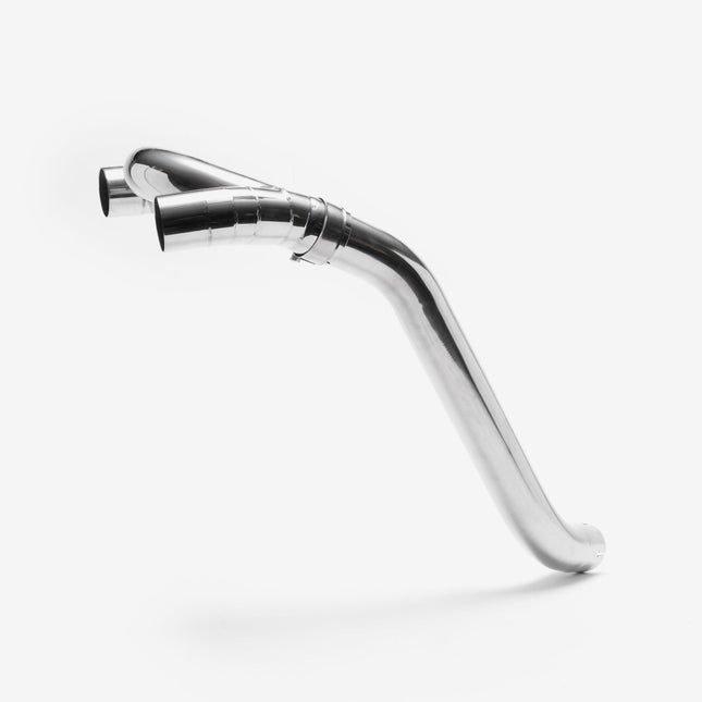 Lextek Polished Stainless Steel SP4 300mm Exhaust System for Honda VFR800 (02-13)