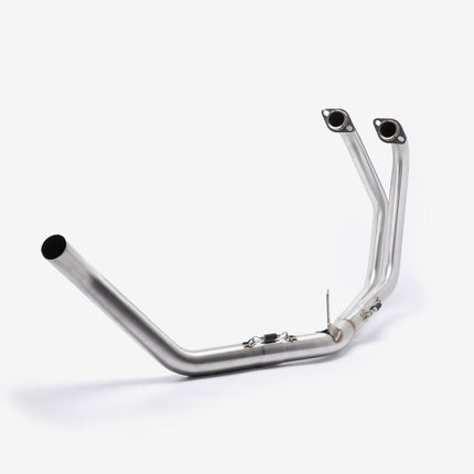 Lextek Matt Stainless Steel SP5 200mm Left Hand Racing Exhaust System for Honda CB500 (93-03)