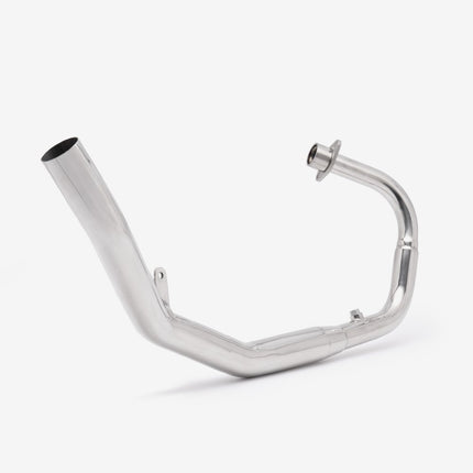Lextek Polished Stainless Steel MP4 300mm Exhaust System for Lexmoto LXR 125