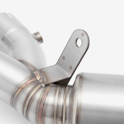 Lextek Stainless Steel Link Pipe for Yamaha MT-10 (16-22)