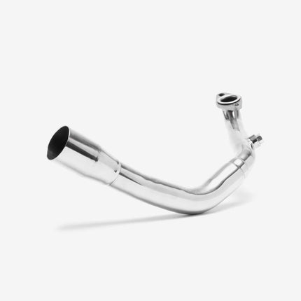 Lextek Smoked Stainless Steel OP15 200mm Exhaust System for Lexmoto Chieftain / Apollo