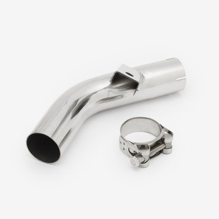 Lextek Smoked Stainless Steel OP15 200mm Exhaust System for Honda VFR800 X Crossrunner (11-14)