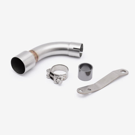 Lextek Carbon Fibre OP8C Matt Exhaust System 350mm Exhaust System for Benelli TNT 125/135 (17-24)