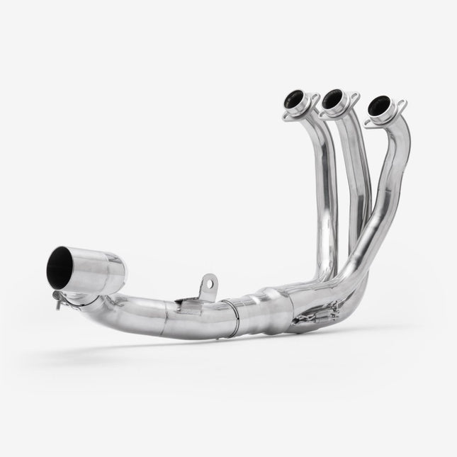 YP4 Stainless Steel 200mm Polished Full System for Yamaha Tracer 9 GT 2021-2024