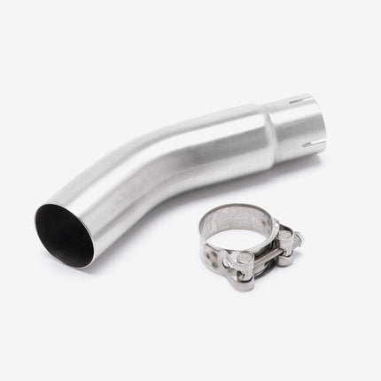 Lextek Matt Stainless Steel GP1 240mm Exhaust System for Suzuki GSX-S750 (17-23)