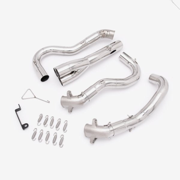 Lextek Stainless Steel Header for Triumph Street Triple 765 (17-24)