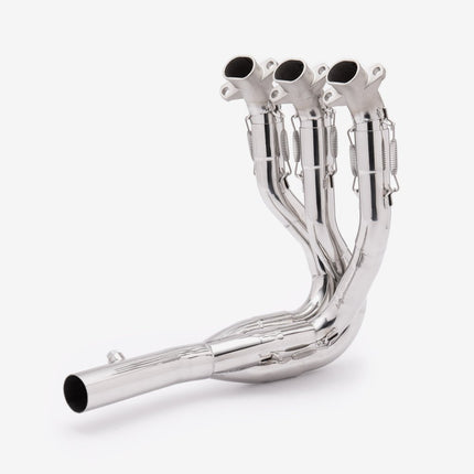 Lextek Smoked Stainless Steel OP15 200mm Exhaust System with Single Lambda