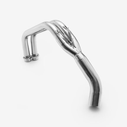 Lextek Stainless Steel Downpipes for Kawasaki Ninja 650 (21-24)