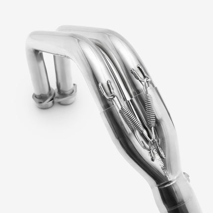 Lextek Stainless Steel Downpipes for Kawasaki Ninja 650 (21-24)